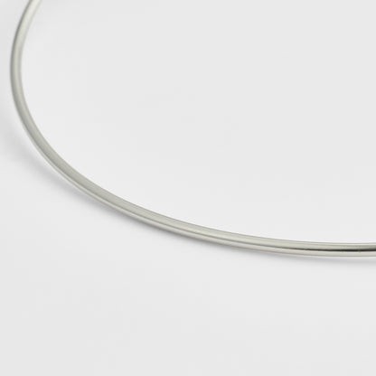 Silver Choker Necklace