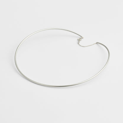 Silver Choker Necklace