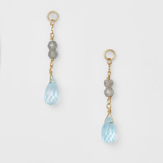K10 Topaz Charm