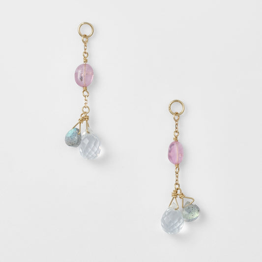 K10 Multi-Stone Charm