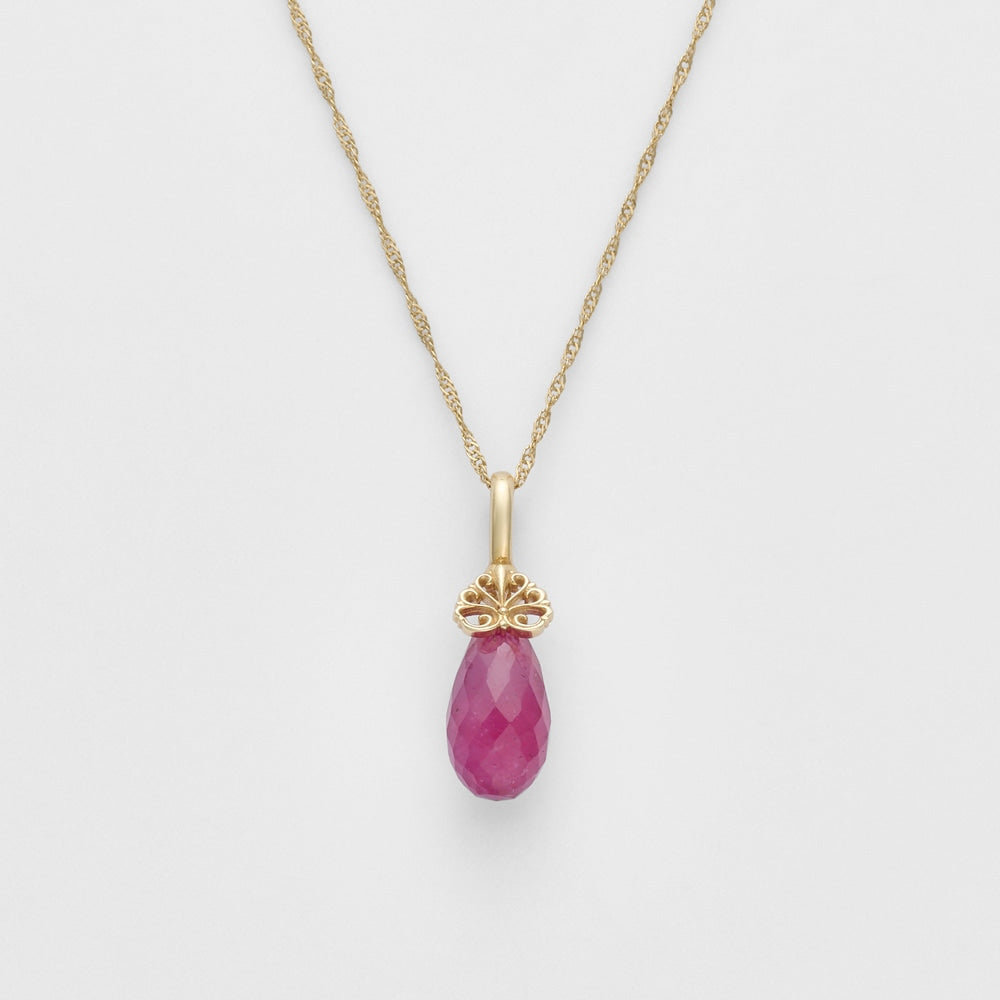 K10 Ruby Charm