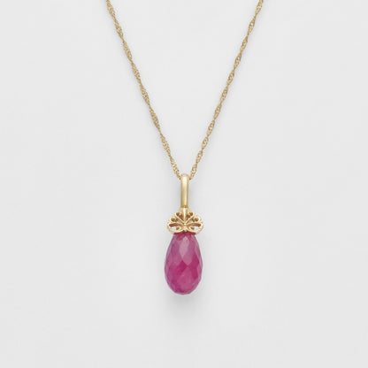 K10 Ruby Charm
