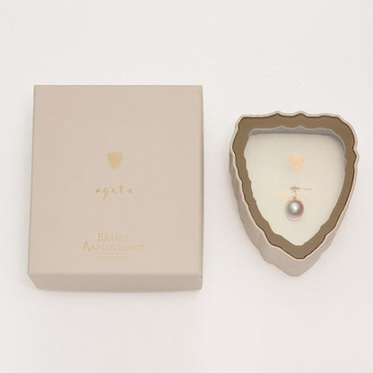 K10/Silver Pearl Charm ~agete 36th Anniversary~
