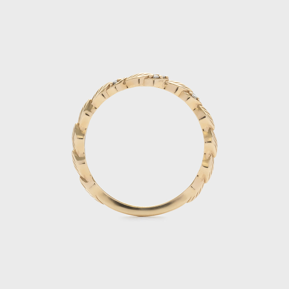 K5 Diamond Pinky Ring (0.02ct)