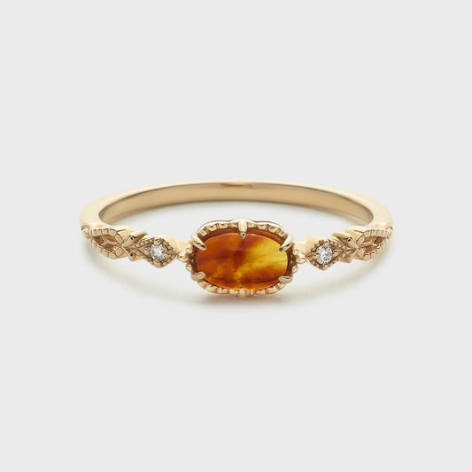 K5 Amber Ring