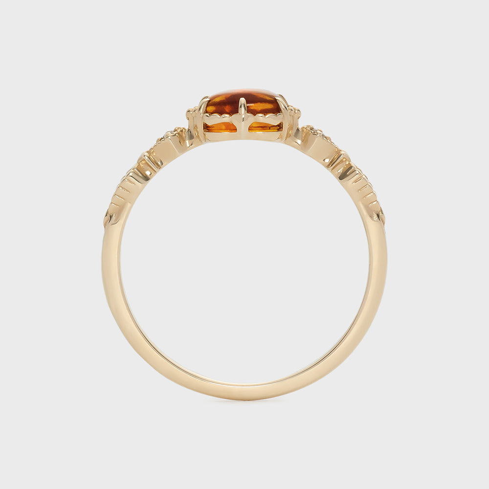 K5 Amber Ring