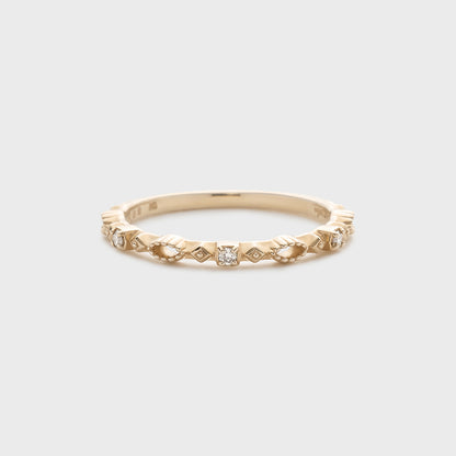 K5 Diamond Pinky Ring (0.02ct)