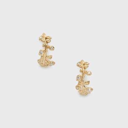 K10 Diamond Earrings (0.02ct)