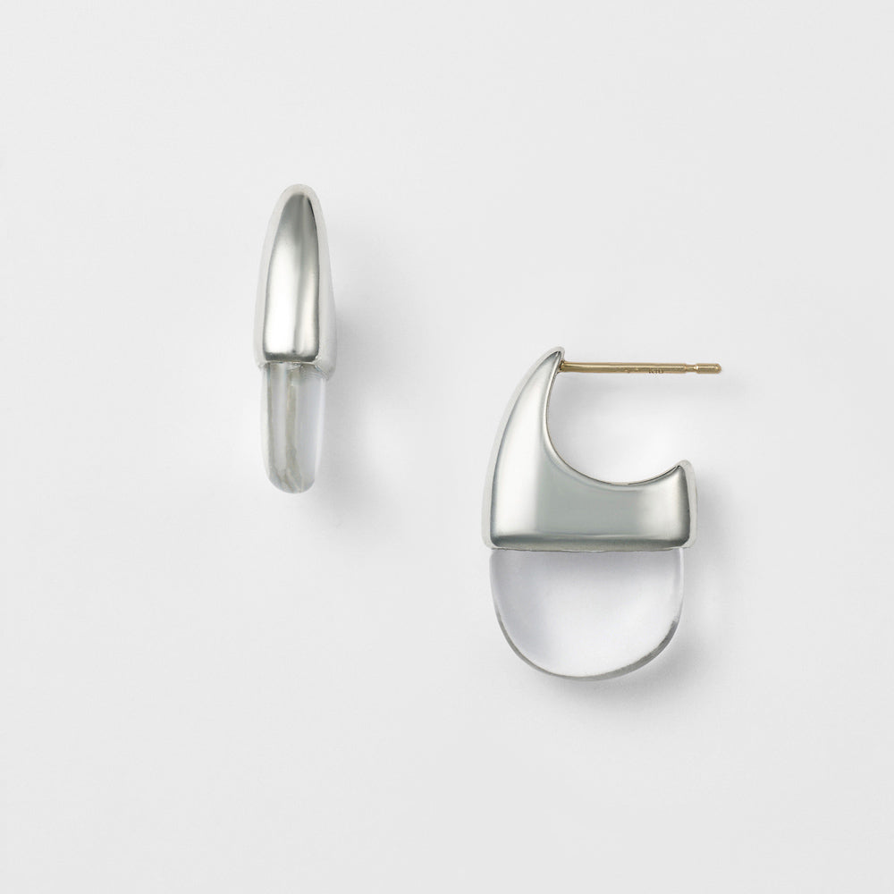 Silver/Quartz Earrings