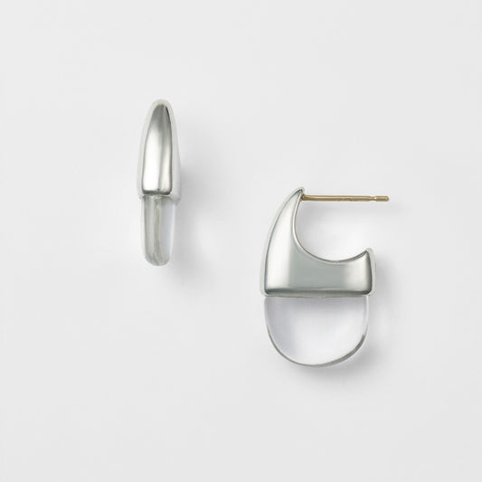 Silver/Quartz Earrings