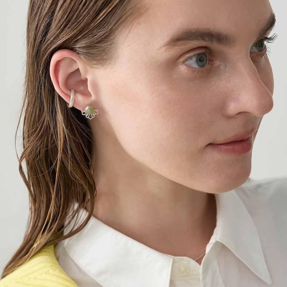 K10 Quartz Earrings