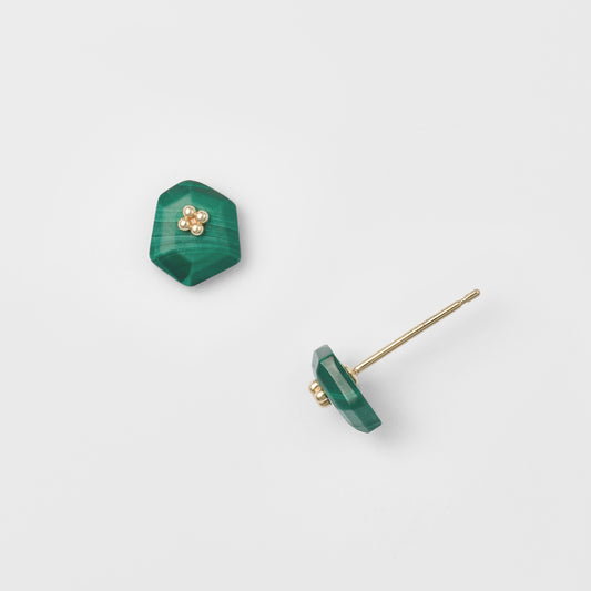 K10 Malachite Earrings