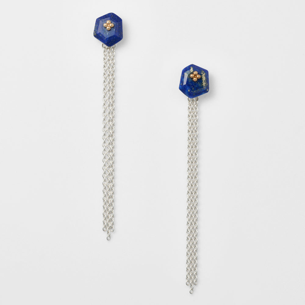 K10 Lapis Lazuli Earrings