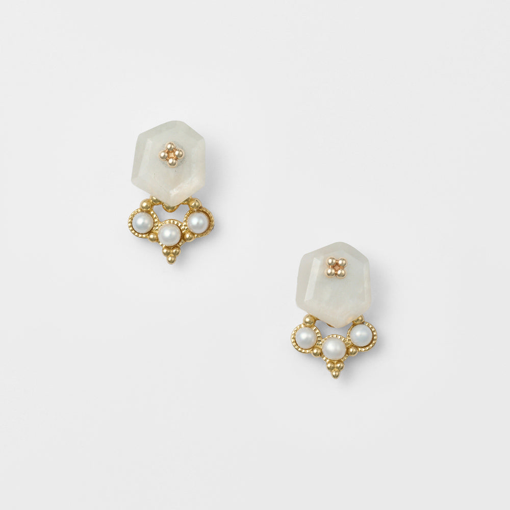 K10 Moonstone Earrings