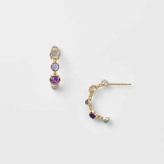 K10 Multi-Stone Earrings
