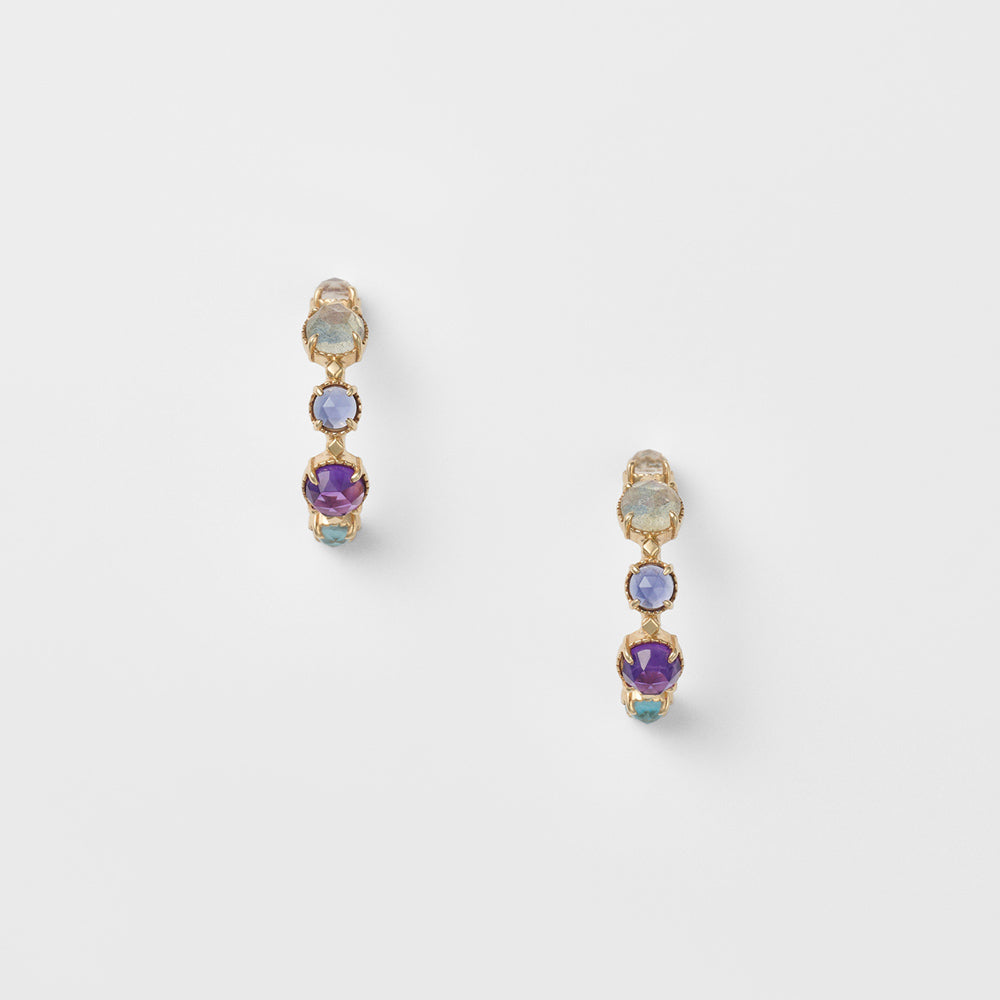 K10 Multi-Stone Earrings