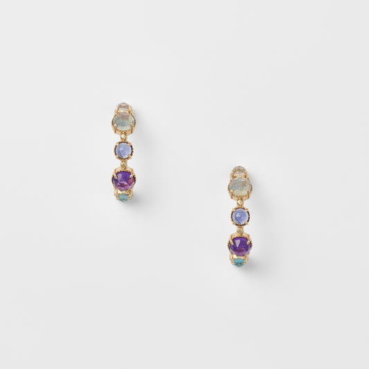 K10 Multi-Stone Earrings