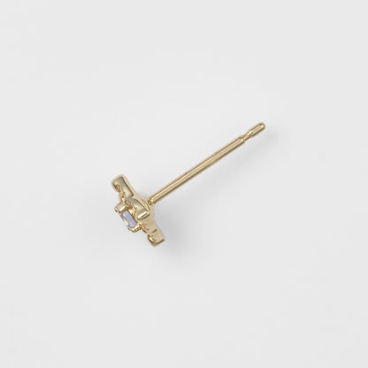 K10 Tanzanite Earring (Single)