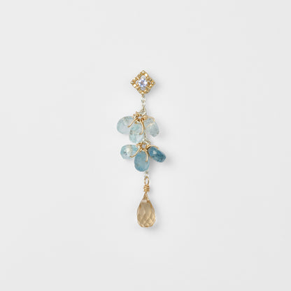 K10 Tanzanite Earring (Single)