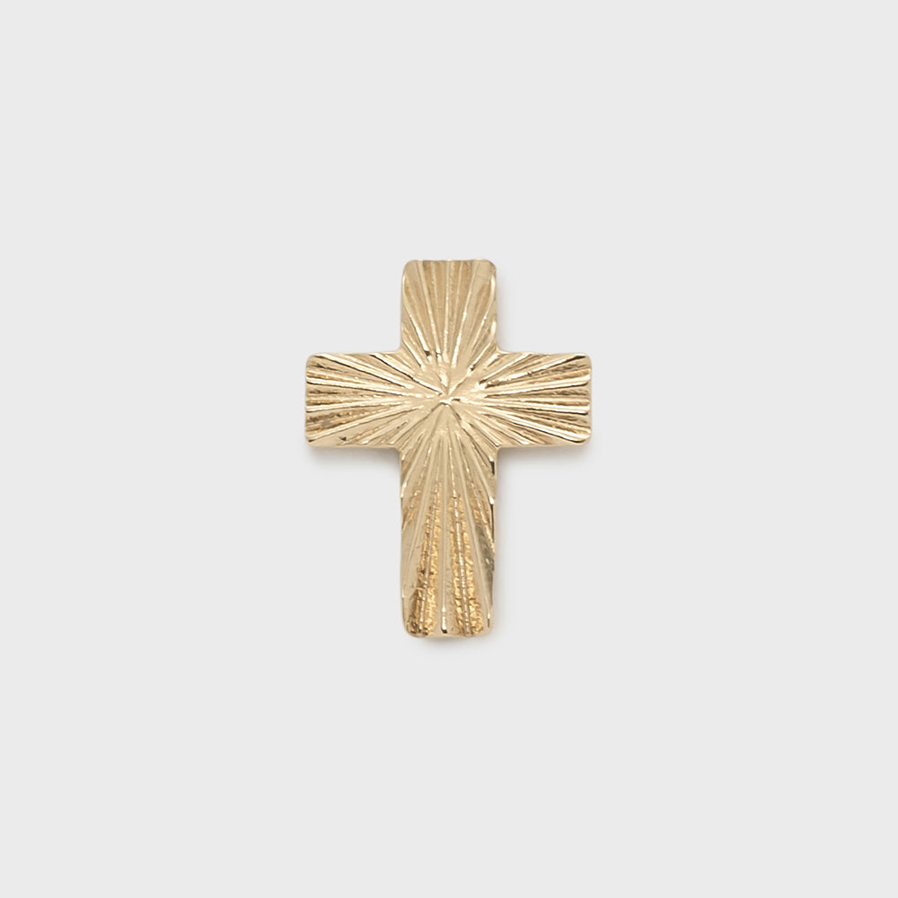 K10 Cross Motif Earring (Single)