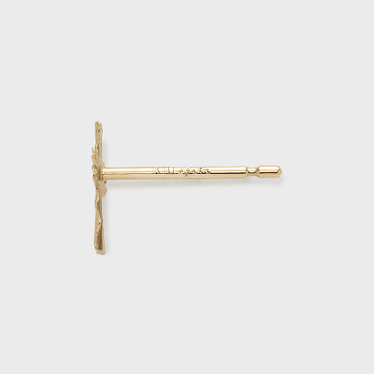 K10 Cross Motif Earring (Single)