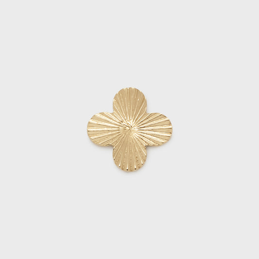 K10 Clover Motif Earring (Single)