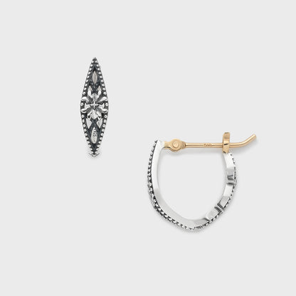 Silver/K10 Earrings
