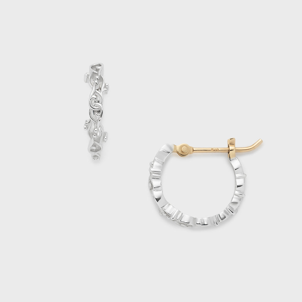 Silver/K10 Earrings
