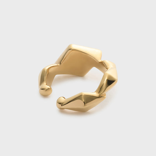 Gold Quartz Ear Cuff (Single)