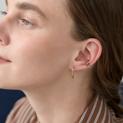 Gold Quartz Ear Cuff (Single)