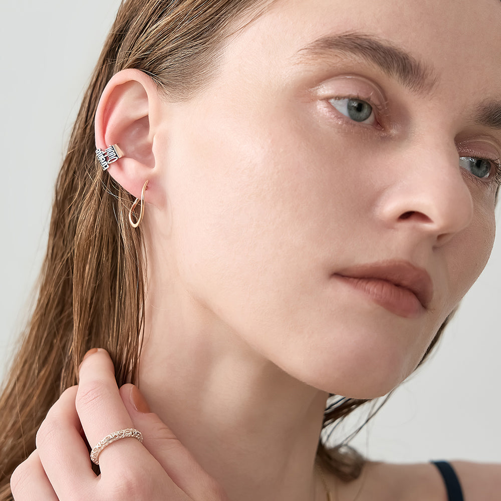 Silver Ear Cuff (Single)