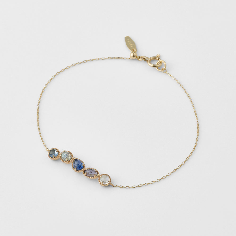 K5/K10 Multi-Stone Bracelet (Blue)