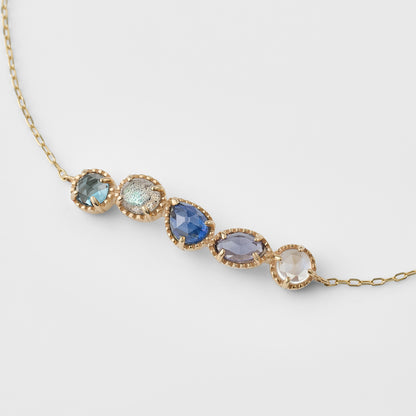 K5/K10 Multi-Stone Bracelet (Blue)