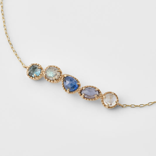 K5/K10 Multi-Stone Bracelet (Blue)