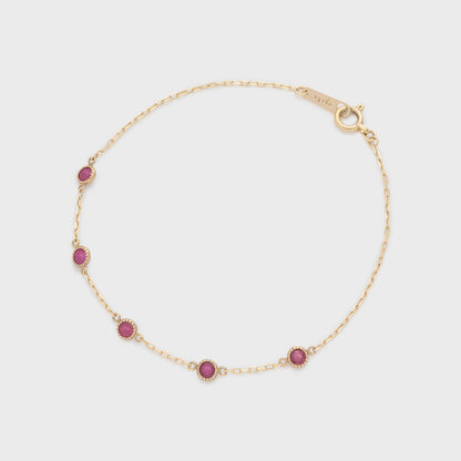 K10 Ruby Bracelet