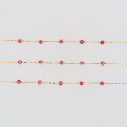 K10 Ruby Bracelet