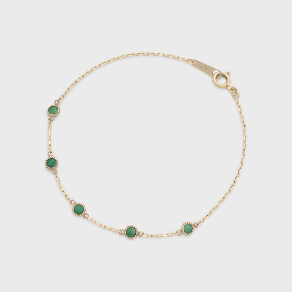 K10 Emerald Bracelet