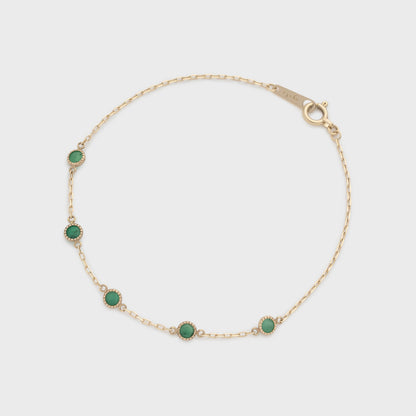 K10 Emerald Bracelet