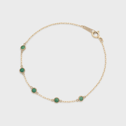 K10 Emerald Bracelet