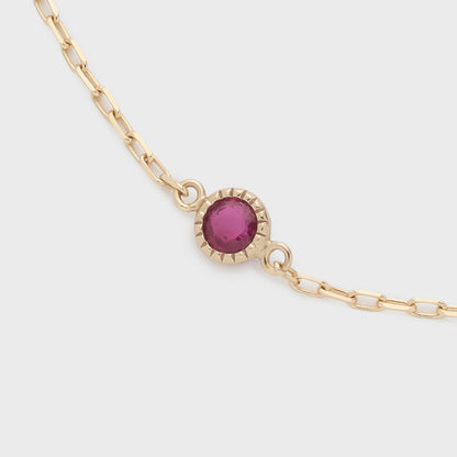K10 Ruby Bracelet