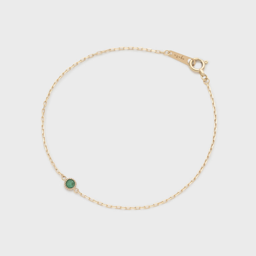 K10 Emerald Bracelet