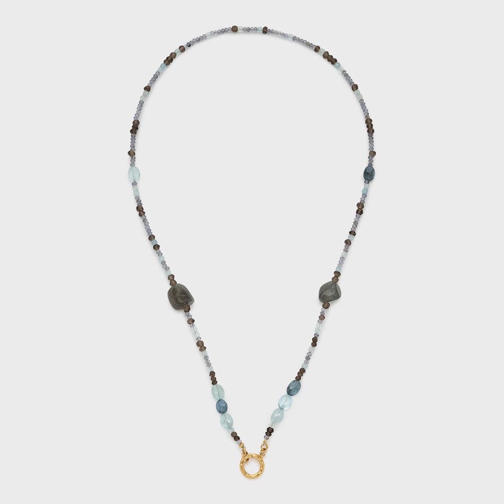 Gold Multi-Stone Necklace