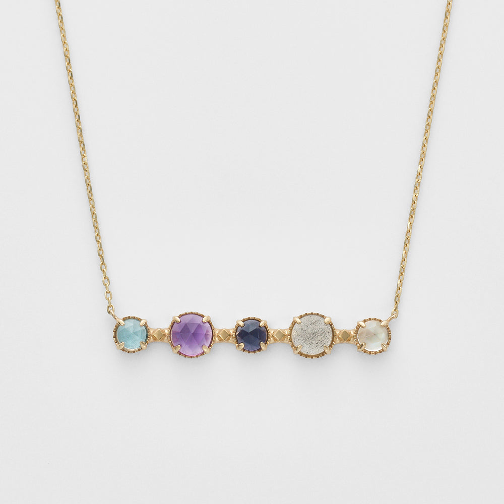 K10 Multi-Stone Necklace
