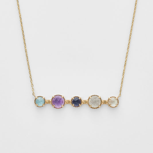 K10 Multi-Stone Necklace