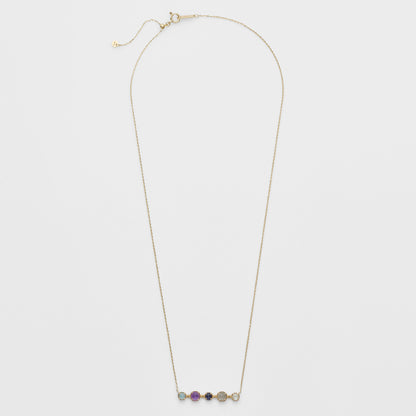 K10 Multi-Stone Necklace