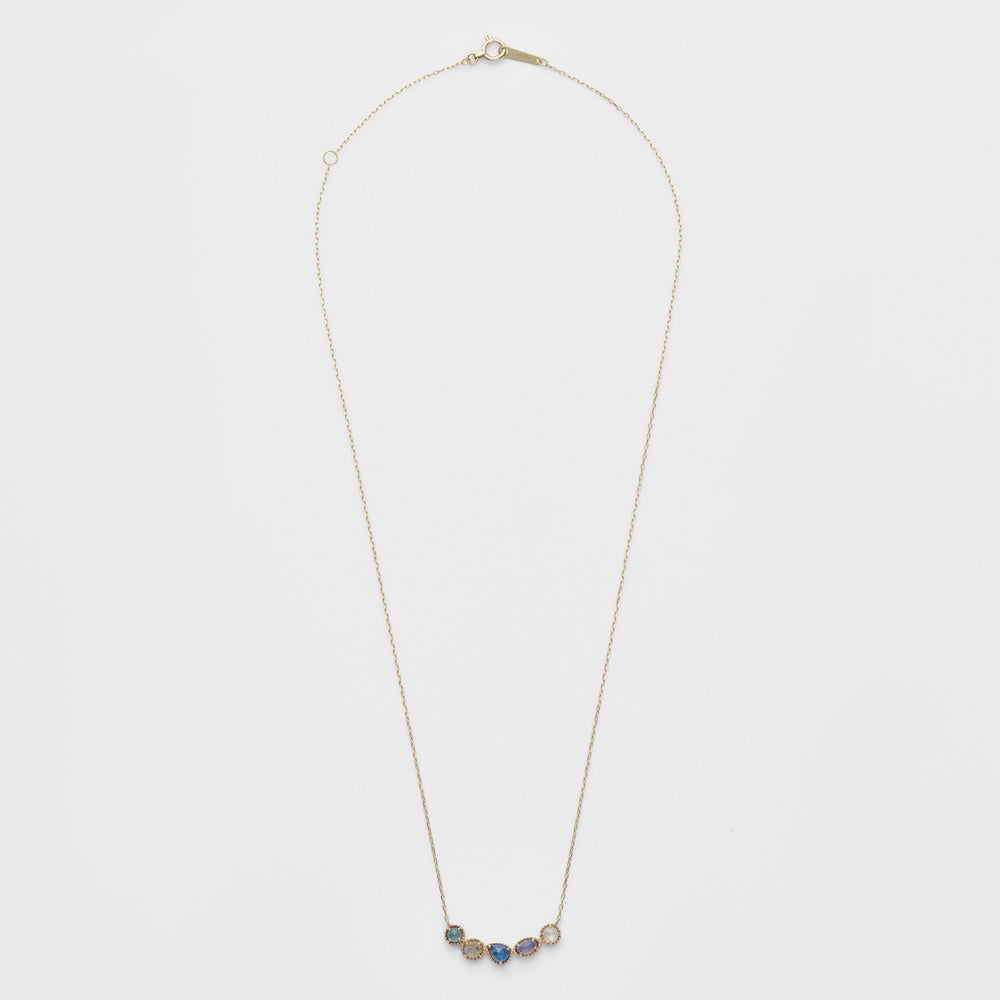 K5/K10 Multi-Stone Necklace (Blue)
