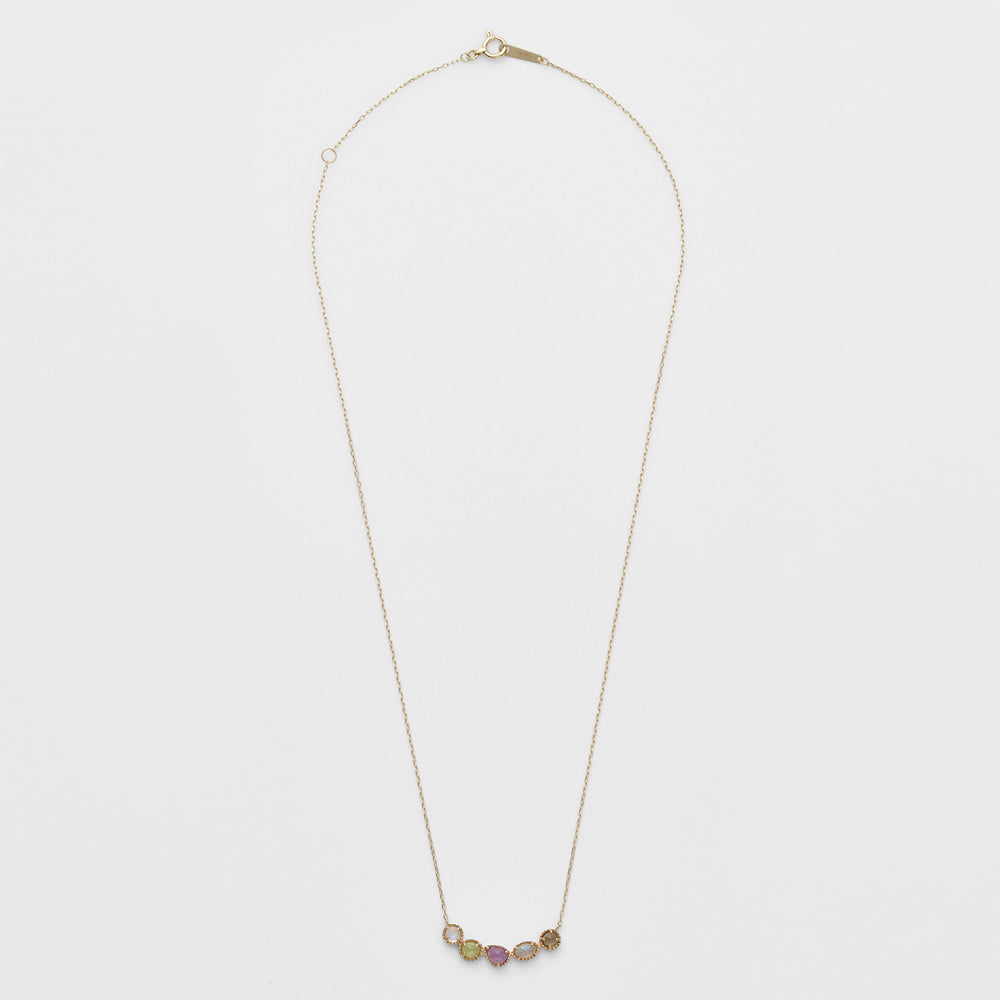 K5/K10 Multi-Stone Necklace (Purple)