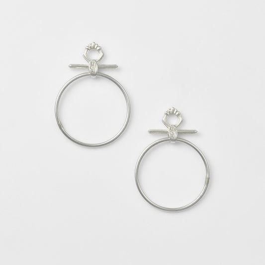 Silver Earring Charms