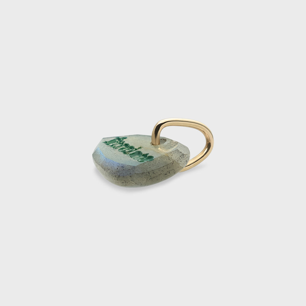 K10 Labradorite Charm