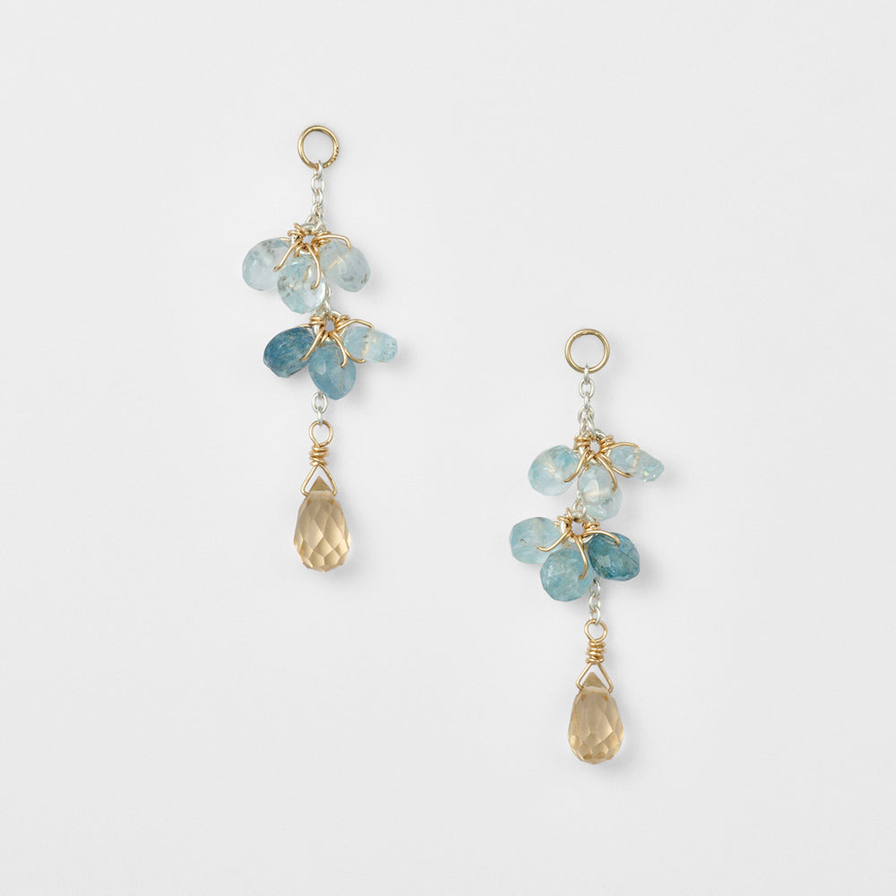 Combination Multi-Stone Earring Charm